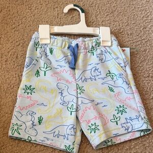 Cat & Jack Dinosaur Print Kids Shorts - Multicolor